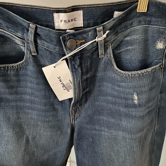 Frame Le Pixie Hollywood Jean in Calhoun Wash NWT 27” - Picture 7 of 13